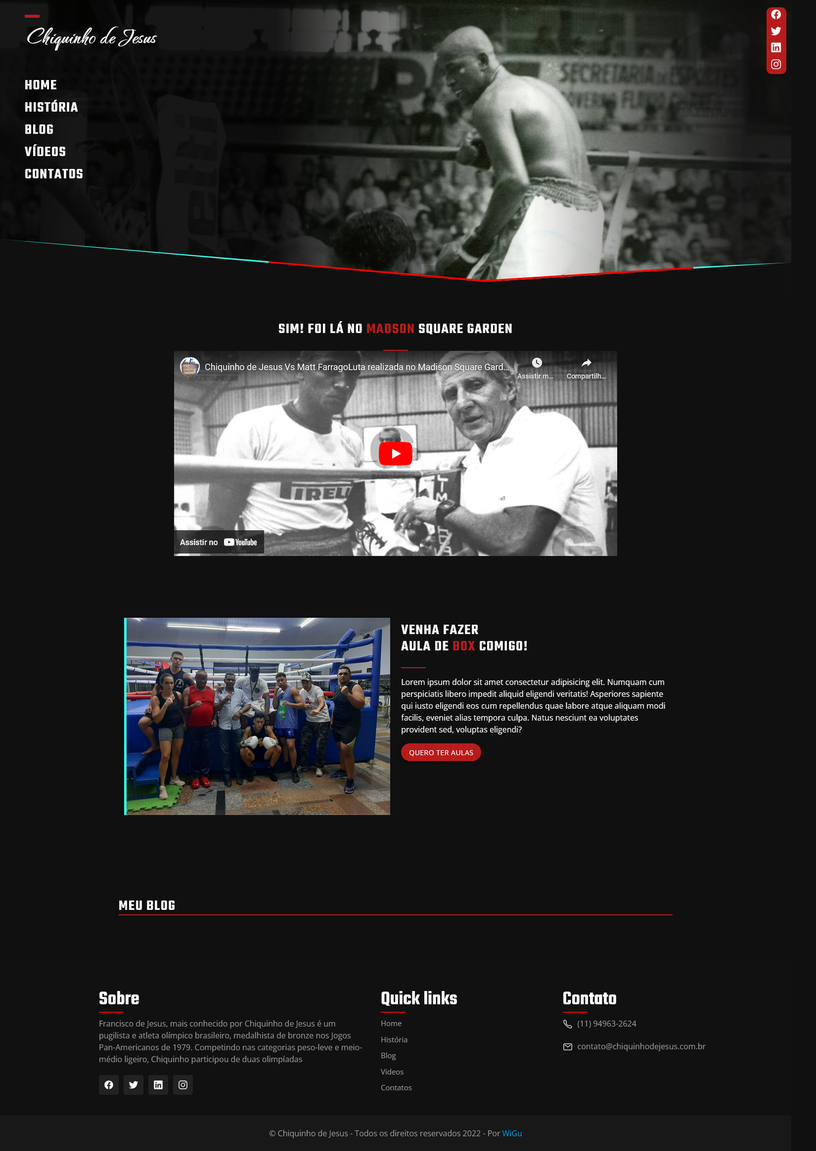 site criado