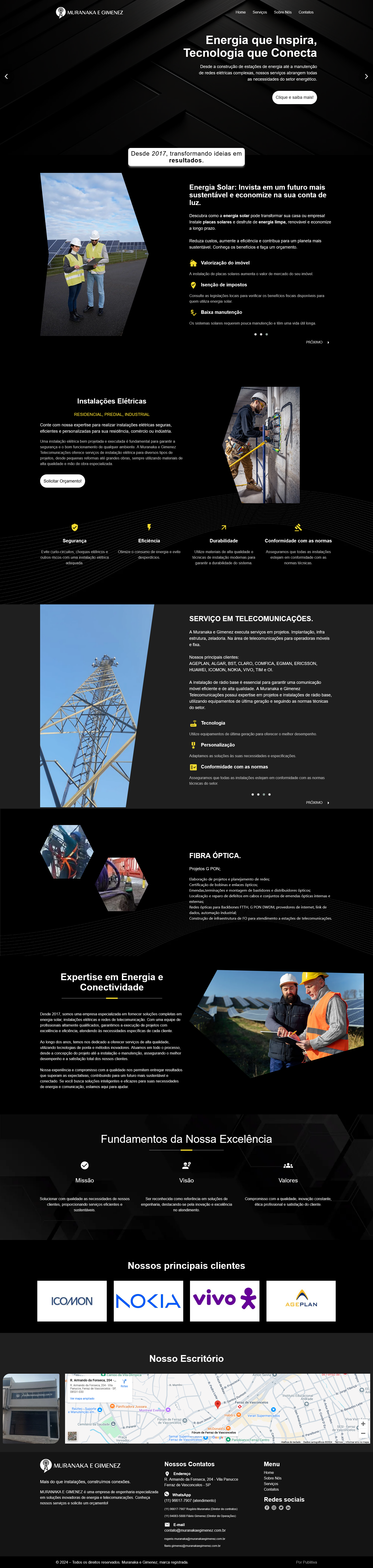 site criado
