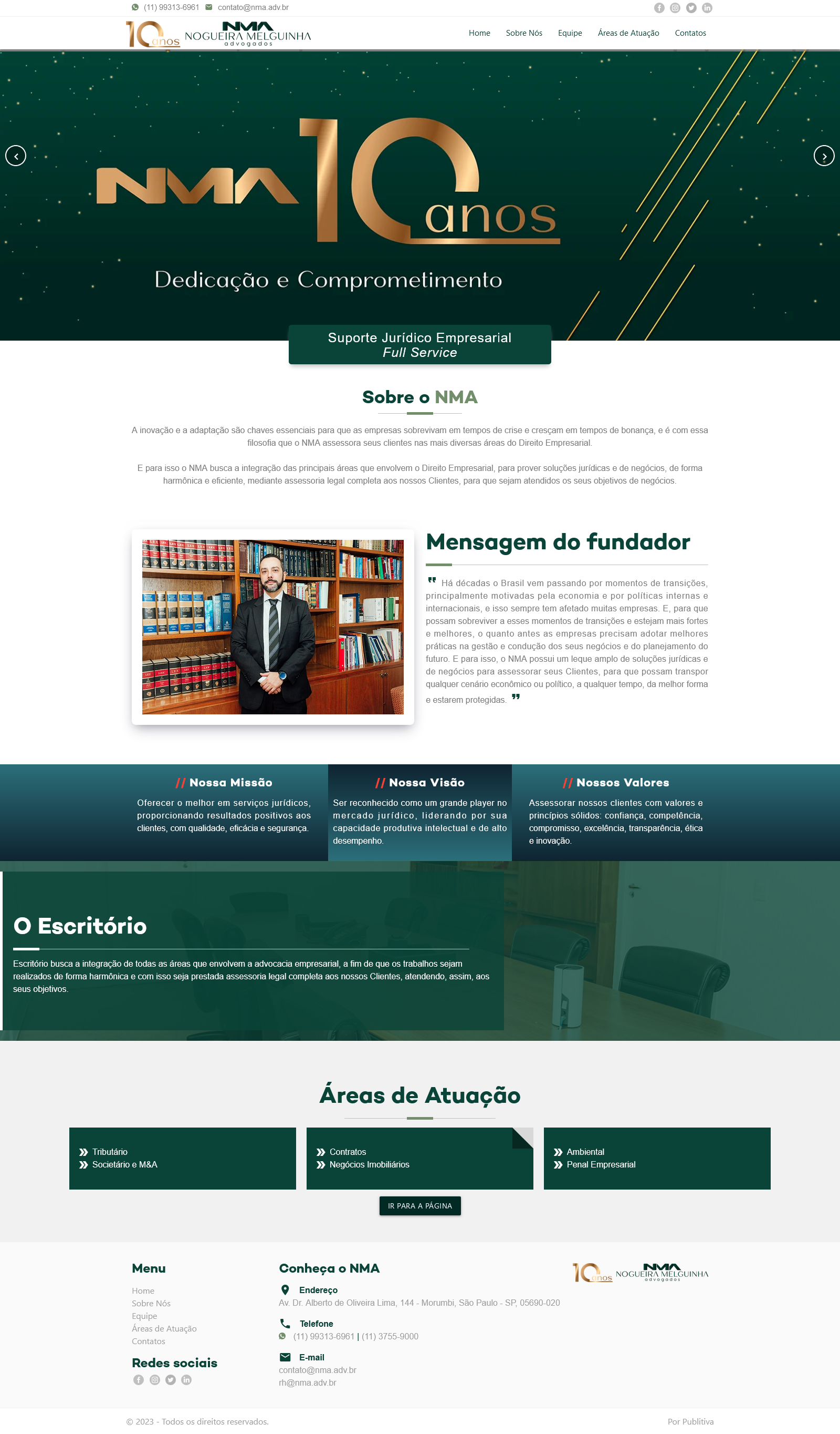 site criado