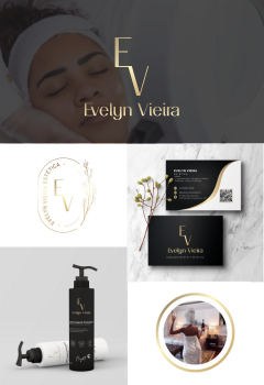 Projeto Evelyn Vieira Estética — Identidade Visual